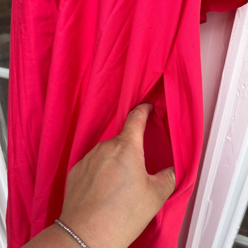 Anthropologie Strapless Flounce A-Line Midi Dress NWT - Picture 9 of 11